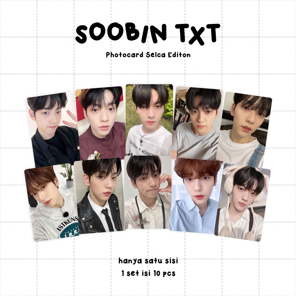 [SET] Photocard TXT Selca Edition