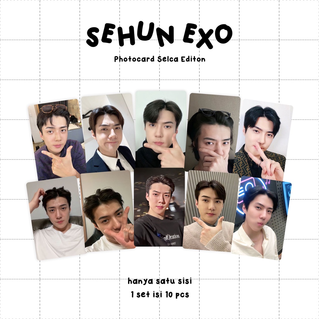 [SET] Photocard EXO Selca Edition