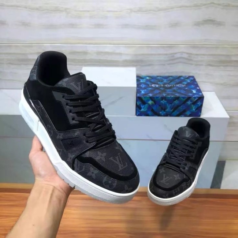 Sepatu Wanita Lv Trainer Louis Vuitton Sneakers