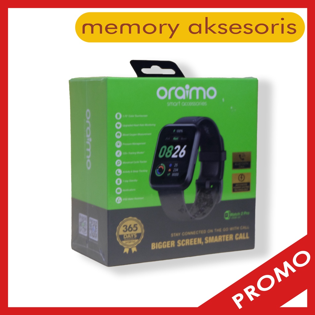 Smart Watch  Oraimo Watch 2 Pro Jam Tangan Pintar OSW-32