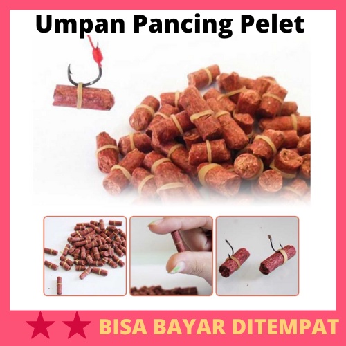 Umpan Pancing Pelet Ikan Carp Aroma Rumput / Umpan Pelet Buatan Palsu Tiruan Pancing Ikan Mas Nila L