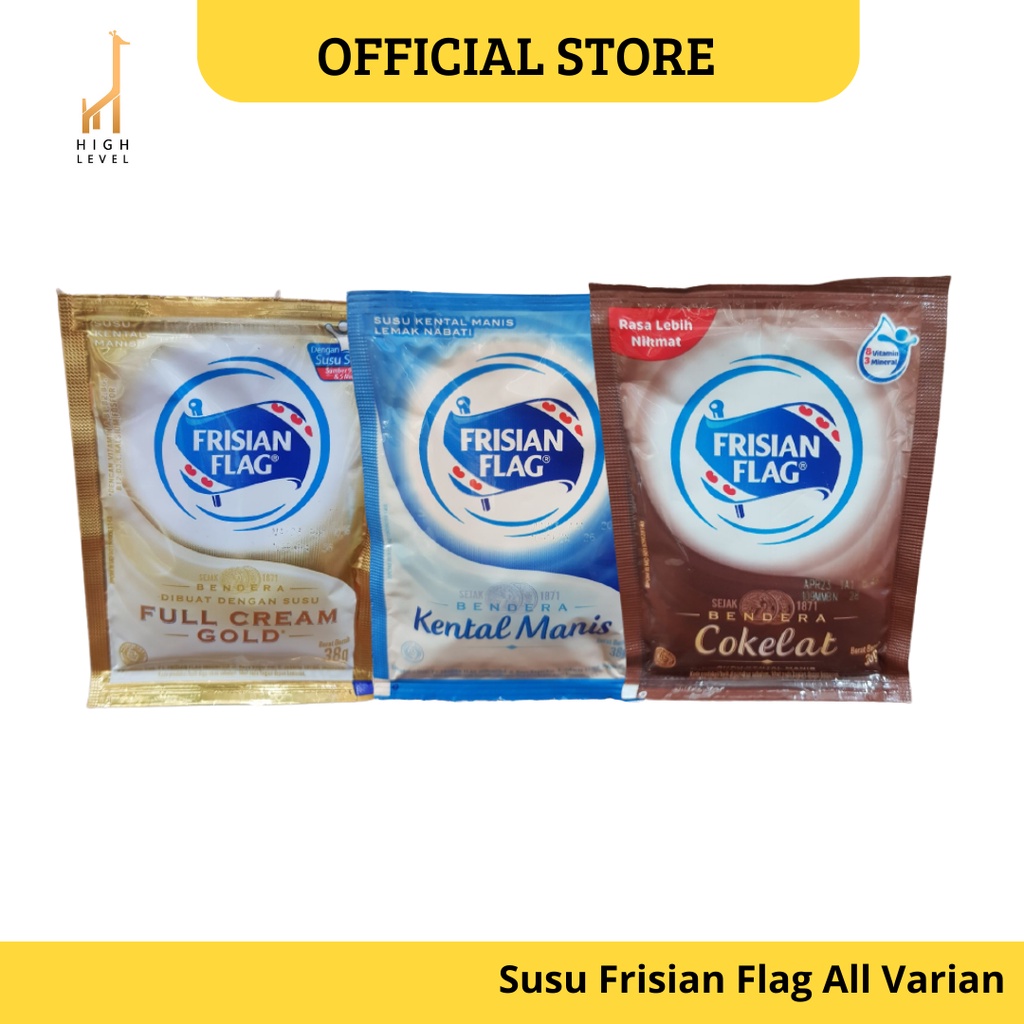 

Susu Frisian Flag Kental Manis Coklat Vanila Gold Sachet 38 gr