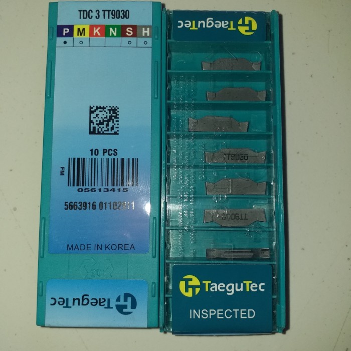 insert potong TDC 3 TT9030 TAEGUTEC insert potong 3mm