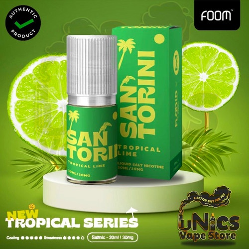 LIQUID 30ML SANTORINI TROPICAL LIME