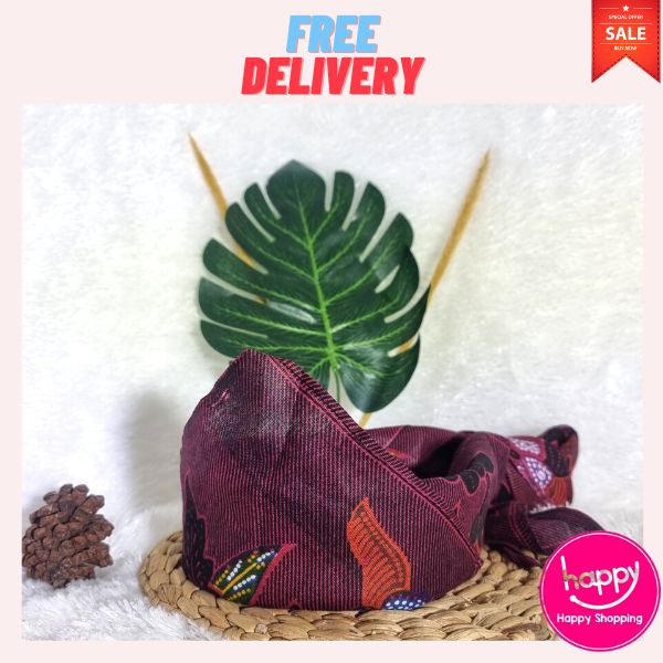 ⚡BEST SELLER⚡ udeng cak surabaya, udeng cak madura, blangkon jawatimur blangkon iket kepal | UDENG S