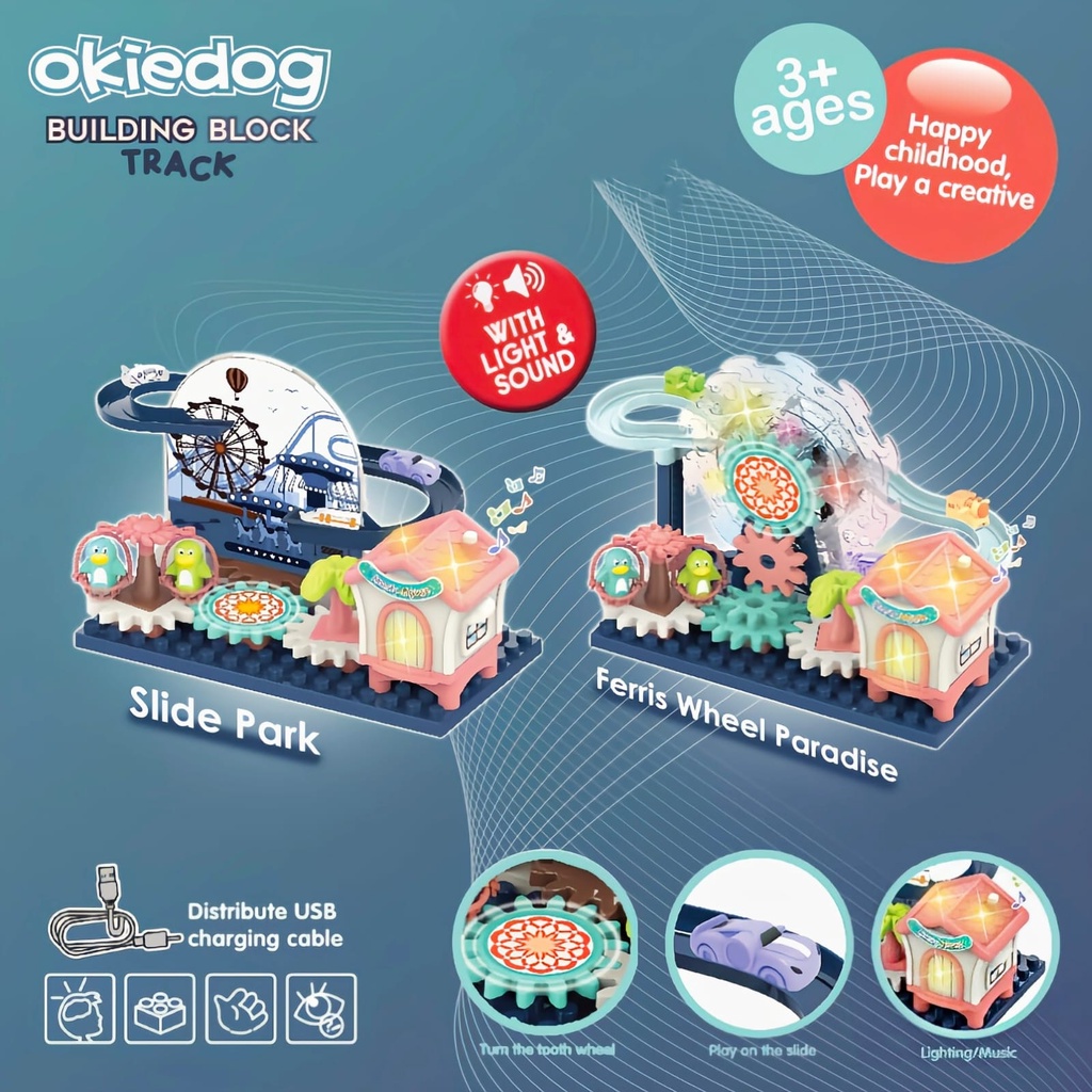 OKIEDOG - BUILDING BLOCK TRACK