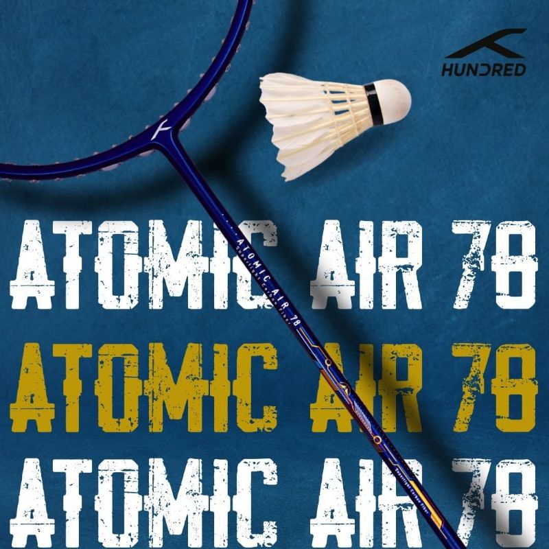 Raket badminton hndrd hundred atomic air 78