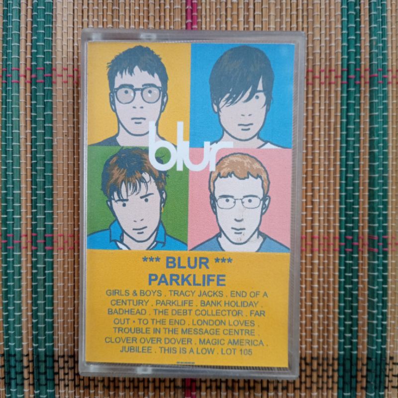 BLUR - PARKLIFE " Cassette Tape kaset Pita