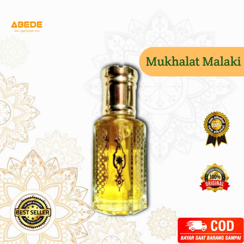 Parfum MUKHALAT MALAKI / MUKHOLLAT AL MALAKI Asli Bibit Murni Non Alkohol