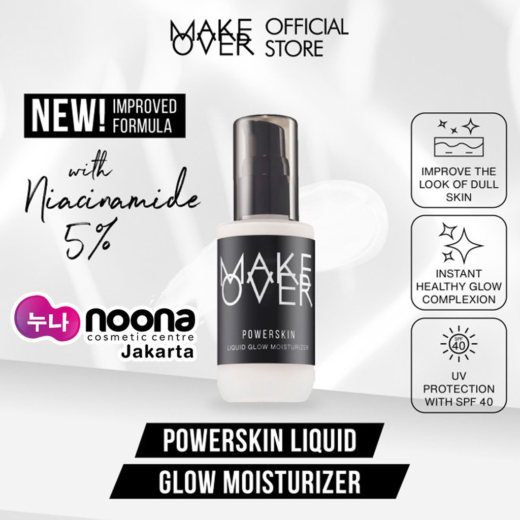 MAKE OVER POWERSKIN LIQUID GLOW MOISTURIZER 45ML