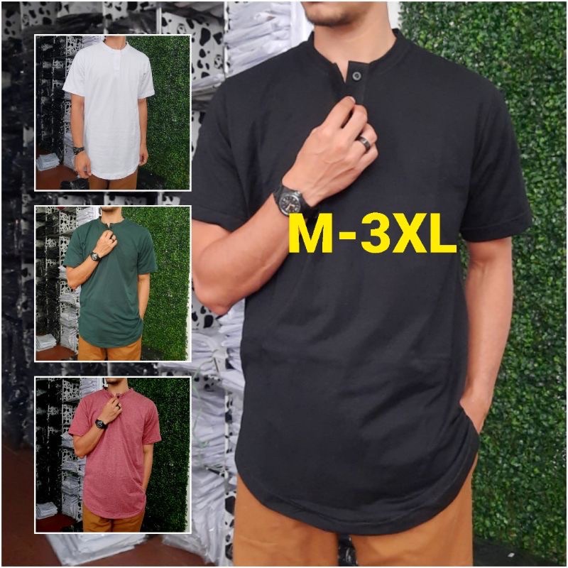 kaos Kurta lengan pendek kaos koko