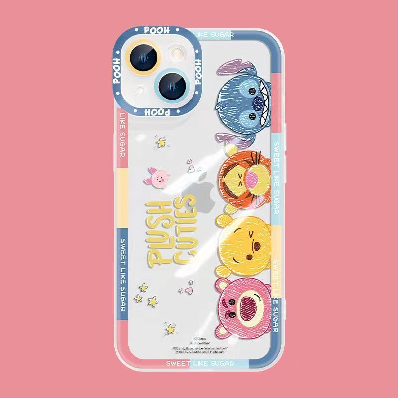 Soft Case Silikon TPU Motif Kartun Hello Kitty Untuk iPhone 13 12 11 Pro Max Mini XR XS X 8 7 6 6S Plus