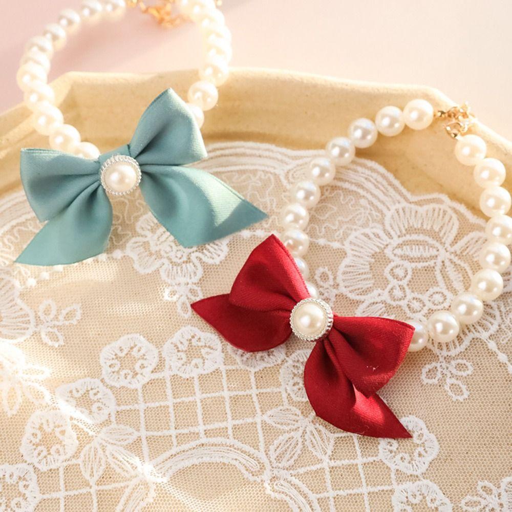 【 ELEGANT 】 Pet Collar Gift Lovely Pet Decorative Kitten Puppy Pet Accessories Jewelry Cats Collar