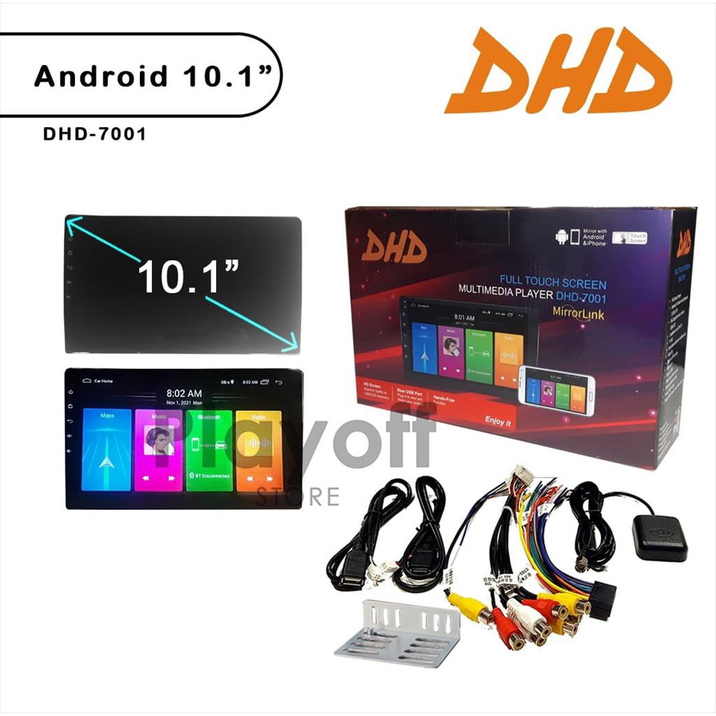 Head Unit ANDROID Double Din DHD 10 Inch GPS BLUETOOTH MIRRORLINK YOUTUBE