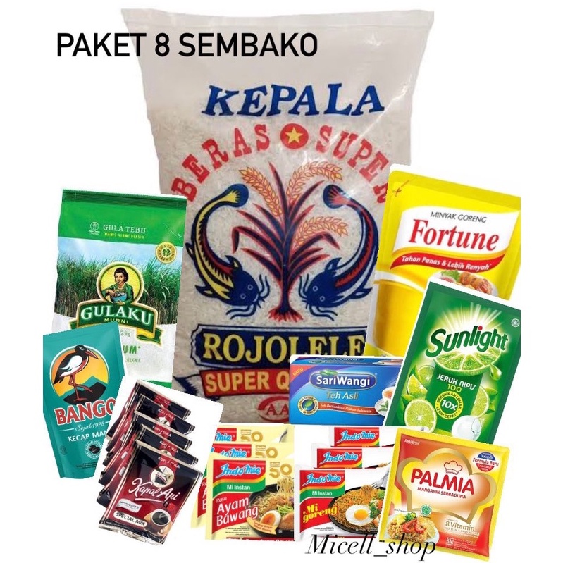 

PAKET 8 PAKET SEMBAKO SUPER MURAH