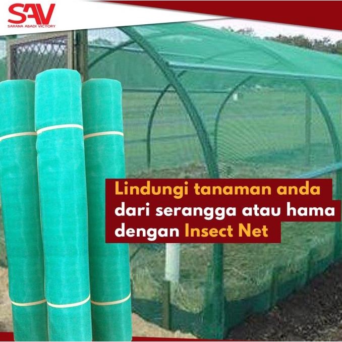 insect net, jaring tanaman, jaring green house, safety net murah