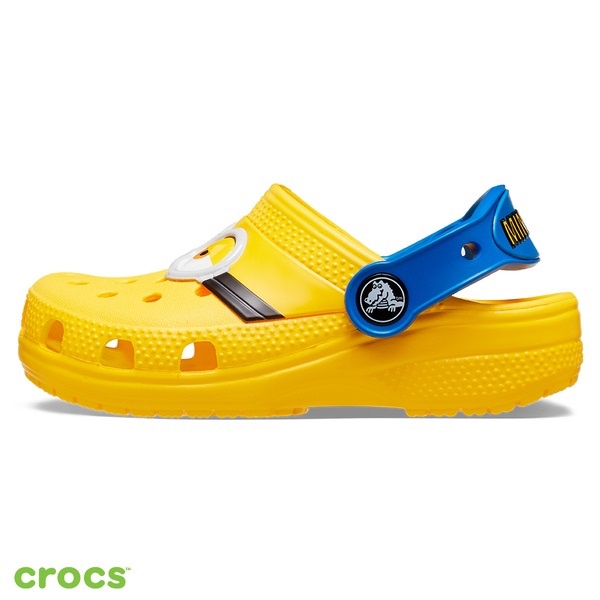 CROCS FUNLAB MINION EYES CLASSIC / CROCS KIDS / CROC ANAK / SANDAL KARET ANAK / SANDAL ANAK LAKI / CROCS KIDS / MINION ACADEMY KROGER  - YELLOW