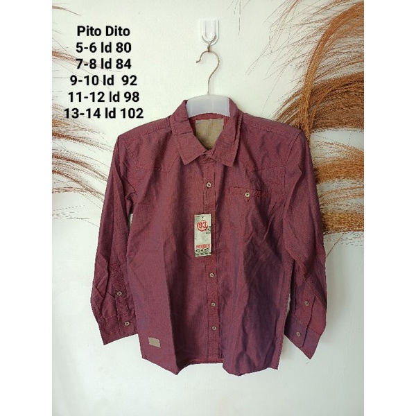 kemeja anak Pito dito