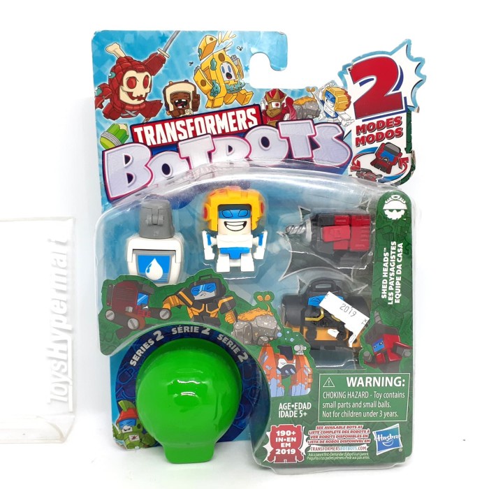 Transformers BotBots 2 Shed Heads 2 Series 2 Hasbro