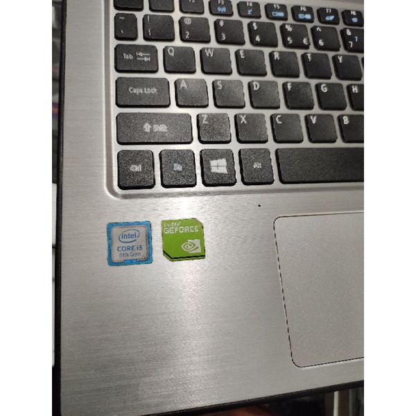 laptop bekas Intel core i3gen8 Acer e5-476g ram 4 SSD 128 +HDD 1t VGA mx150 2gg ddr5 mulus