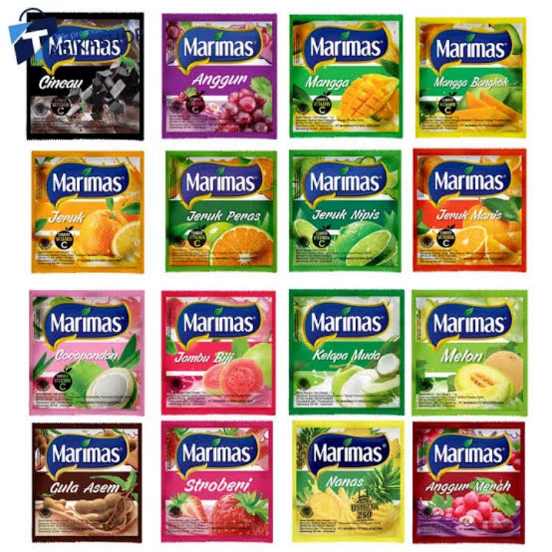 

minuman serbuk instan marimas