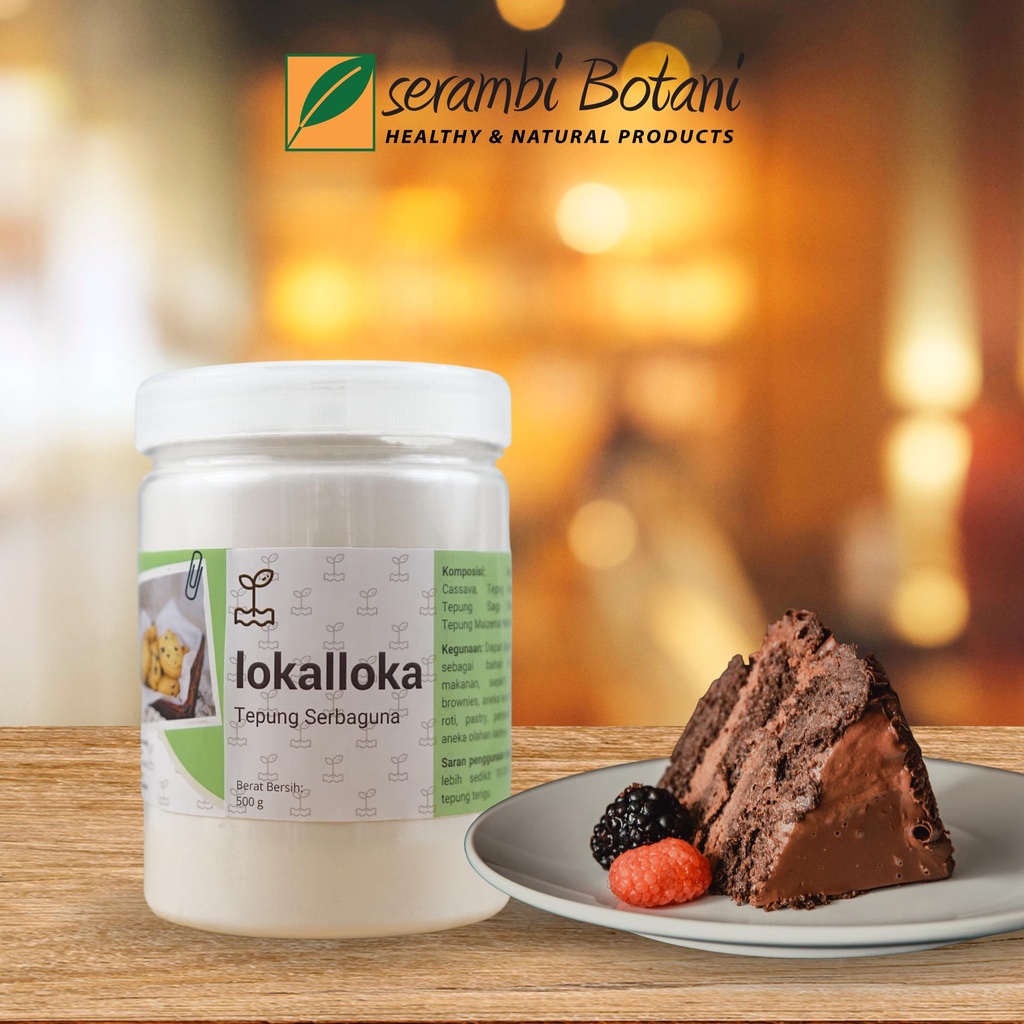

Tepung Bumbu Serbaguna Gluten Free Lokalloka 500gr Serambi Botani