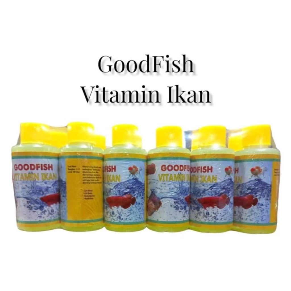 GOODFISH 1 lusin VITAMIN IKAN HIAS VITAMIN IKAN DISCUS 100 ML