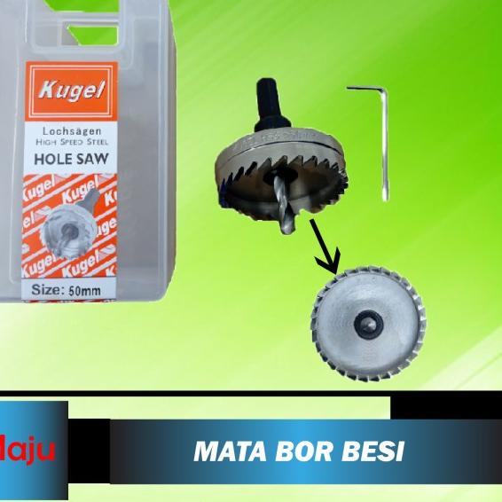 Hole Saw Besi 50mm / HoleSaw Besi 50mm / Mata Bor Besi 50mm KUGEL