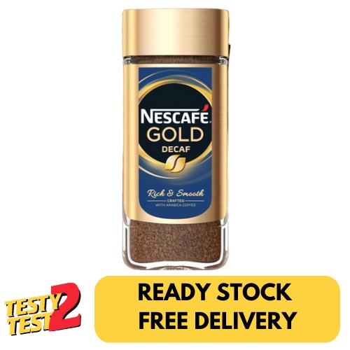 

Nescafe Gold Instant Crafted Coffee Jar Decaffeinated 100g