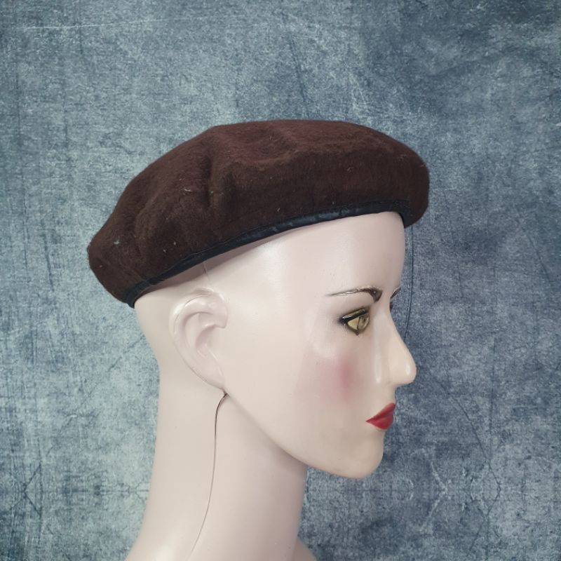 topi baret pramuka pria