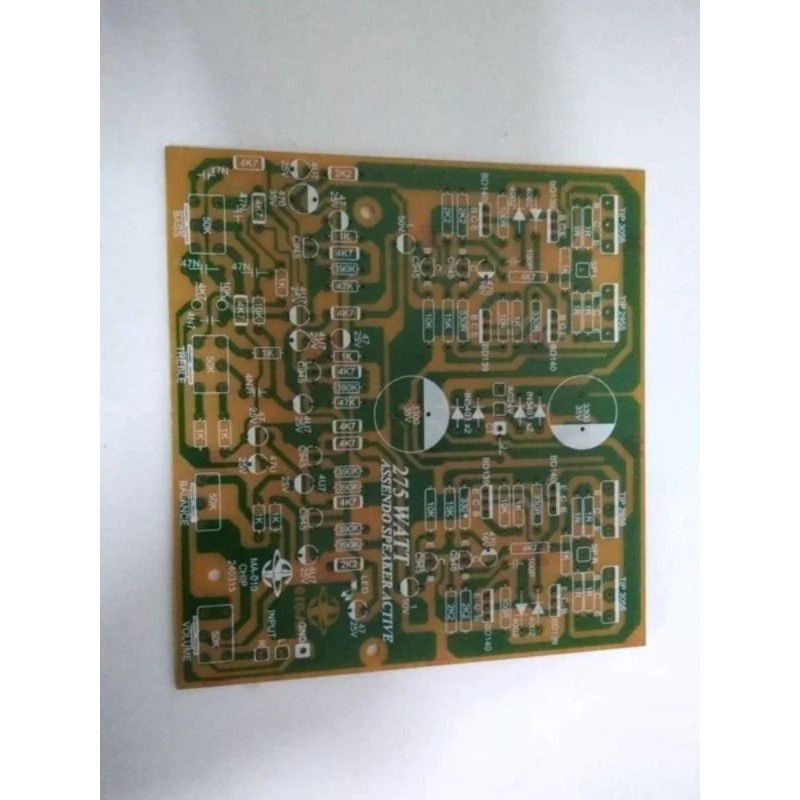 Pcb Power Speaker Aktif Assendo 275 Watt Stereo Saturn MA - 010 TIP 2955 TIP 3055