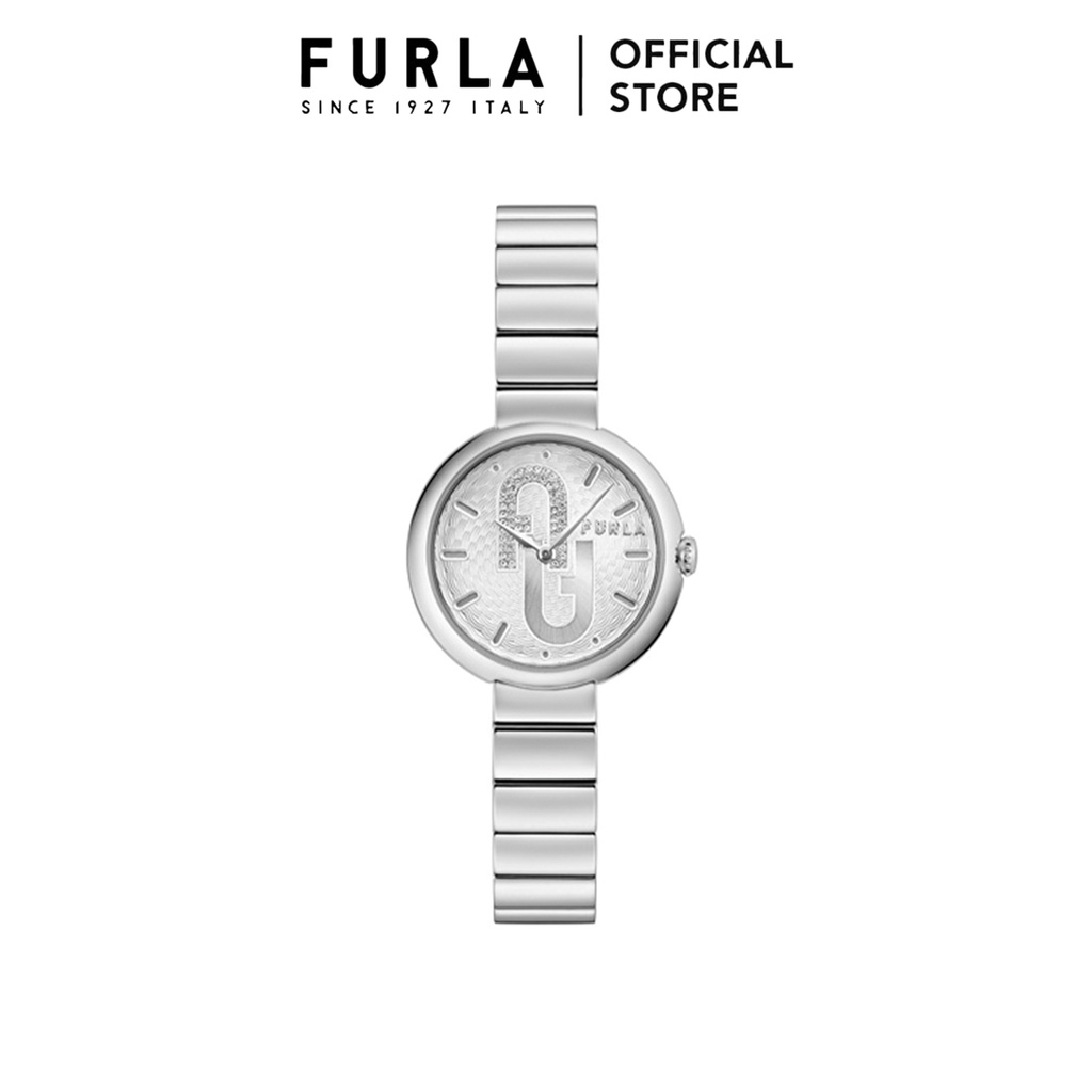 FURLA - Cosy Silver Tone Case Silver Dial Watch