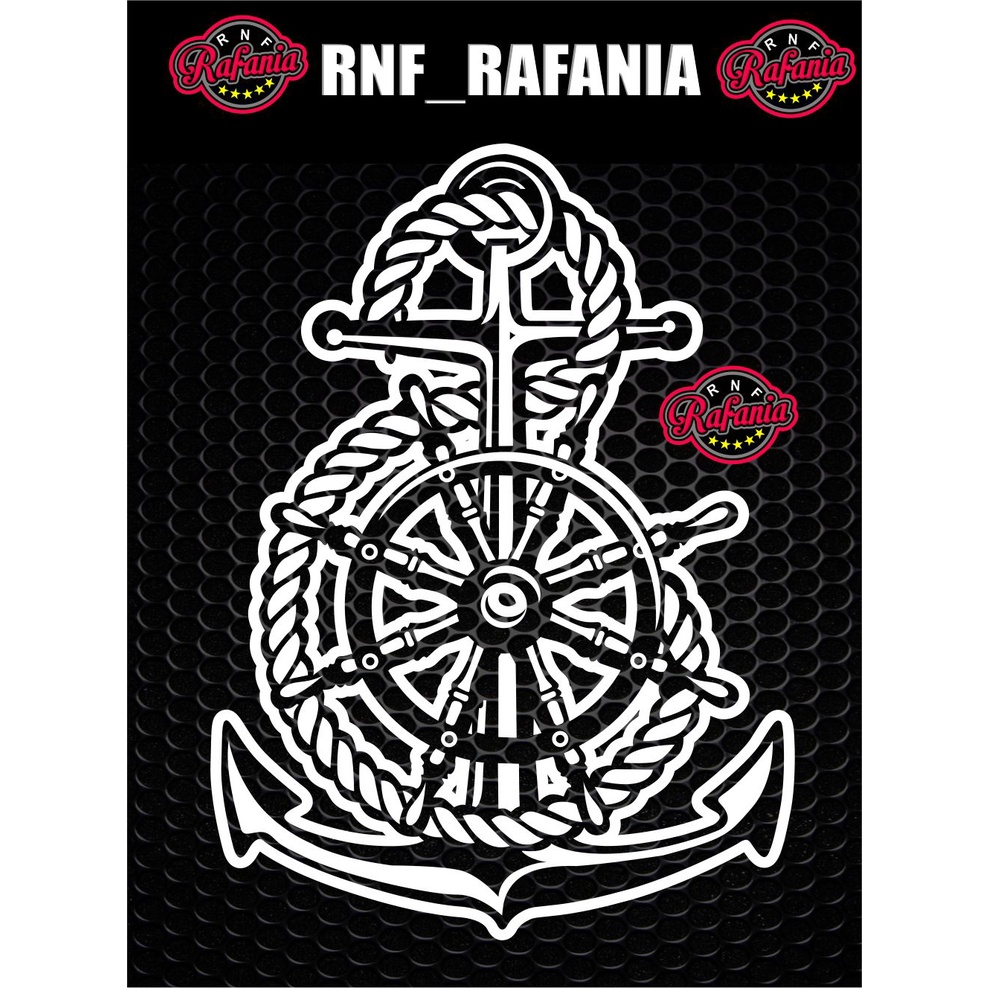 STIKER JANGKAR ANCHOR STIKER CUTTING part 1
