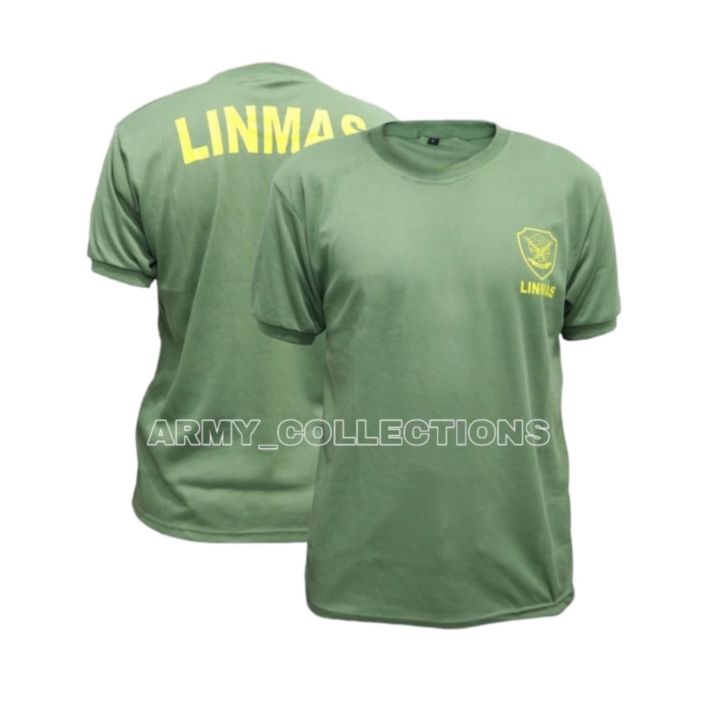 Kaos Linmas Lengan Pendek/Kaos dalam Linmas