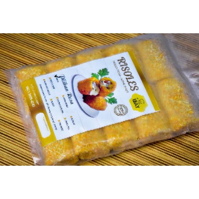 

NOB RISOLES FROZEN IBAYDAGING CINCANGLEZAT Isi 6 khusus Grab/Gojek only Bandung