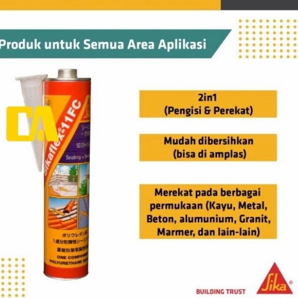 

SIKAFLEX 11 FC / SIKA FLEX 11FC GREY TABUNG 300ML