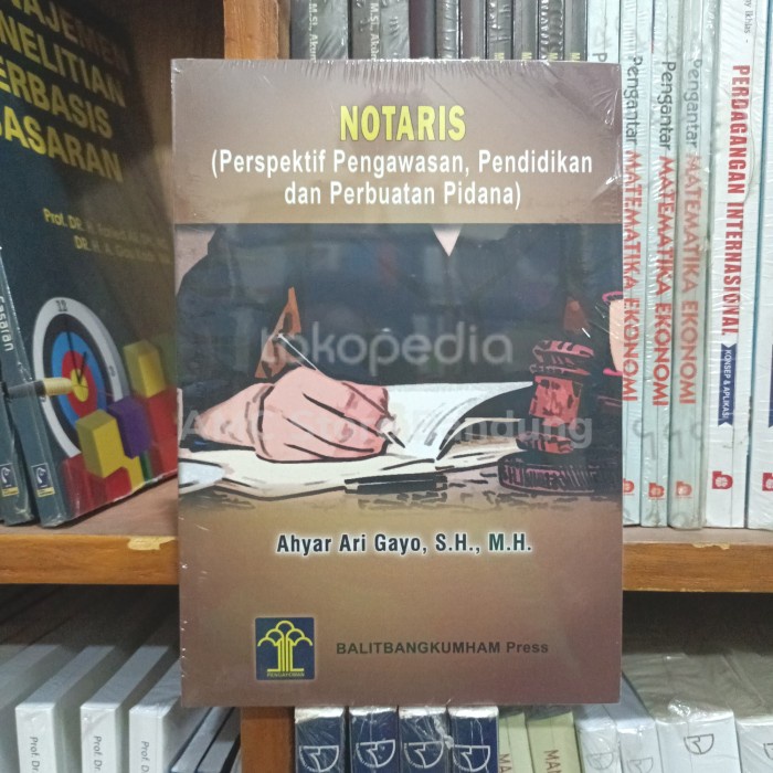 Buku Pidana Pertanggungjawaban Pidana Notaris Dalam Kedudukannya Sebagai Pejabat