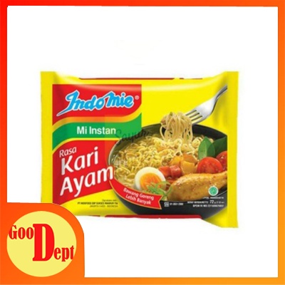 

INDOMIE KARI AYAM 72 GRAM/MIE RASA KARI AYAM