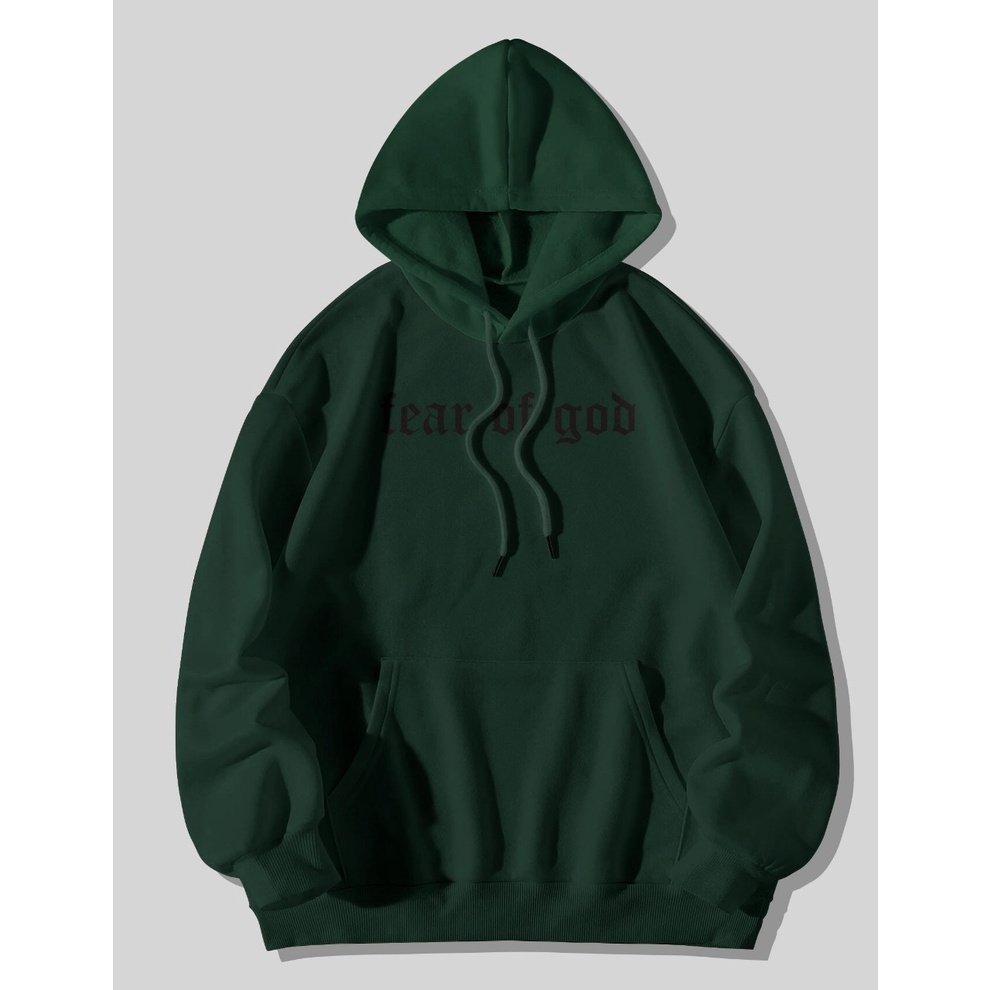 Hoodie Sweater Fear Of God Best JUMBO Quality JUMBO| Fear of God Jaket Bisa baya di Tempat |Hoodie Jumper full Prin Sablon Unisex Pria - Wanita Size