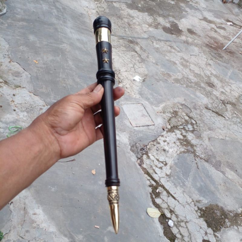 TONGKAT KOMANDO GALIH KELOR MINI, FAREASI ALPAKA