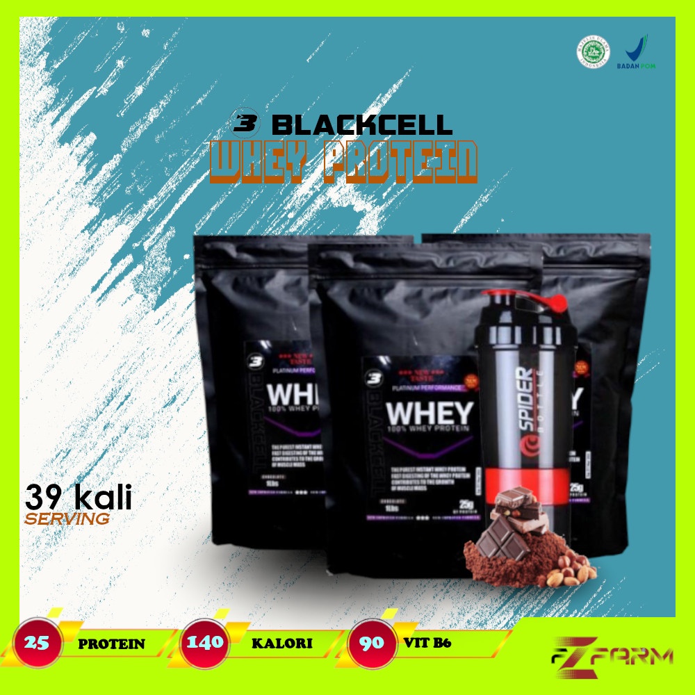 Jual BLACKCELL WHEY PROTEIN 3LB 3 LB 3LBS WHEY PROTEIN WHEY PROTEIN ...