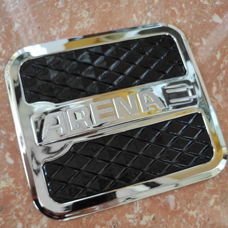 cover tutup tangki bensin Suzuki apv arena avp GL hitam CHROME CROME tempel