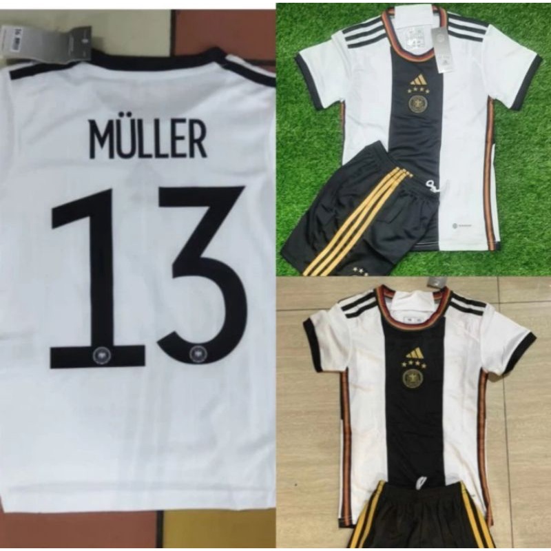 JERSEY BAJU BOLA ANAK JERMAN HOME KIDS 2022 GRADE ORI