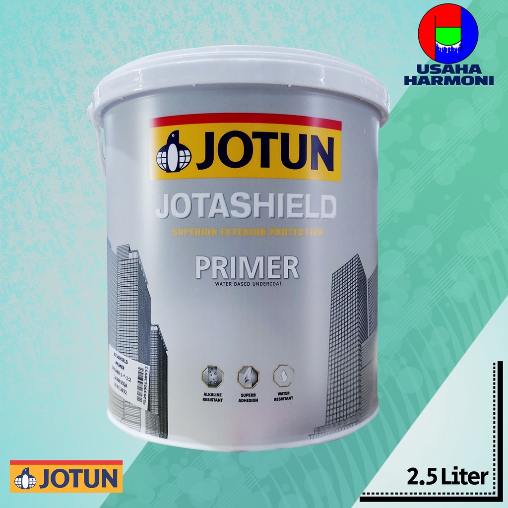 Jotashield PRIMER Superior Exterior Protection / Alkali Jotun / Dasar Cat Jotun| Ukuran : 2.5 L