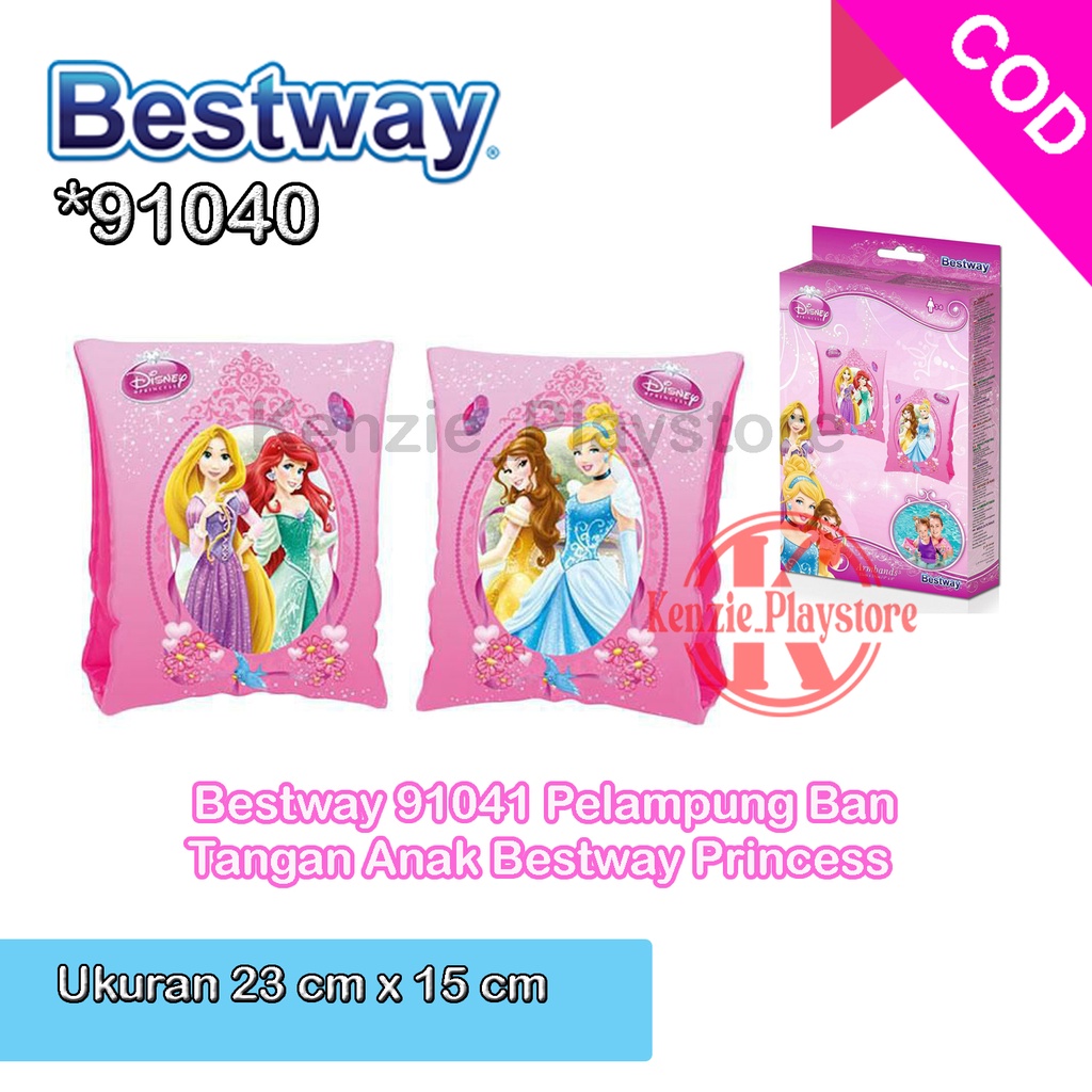 Bestway 91041 Pelampung Ban Tangan Anak Bestway Princess Disney