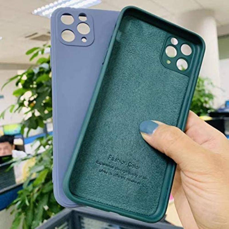 Soft Case Silikon Cair Anti Gores / Sidik Jari Shockproof Untuk iPhone 14 Pro Max Plus 14 / 13 / 12pro Max