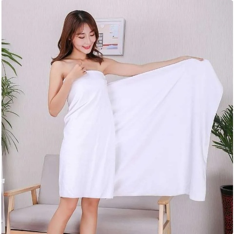 Handuk Mandi Dewasa Jumbo 70x140 Katun Putih Polos Tebal Lembut Menyerap Air Super Premium Murah Anduk Lebar Halus Pria Wanita Yg Nyerap Dan Serap Ukran Besar Hanuk Cowok Cewek Towel Grosir Cuci Gudang Termurah Terlaris Terbaru Bayar di Tempat COD