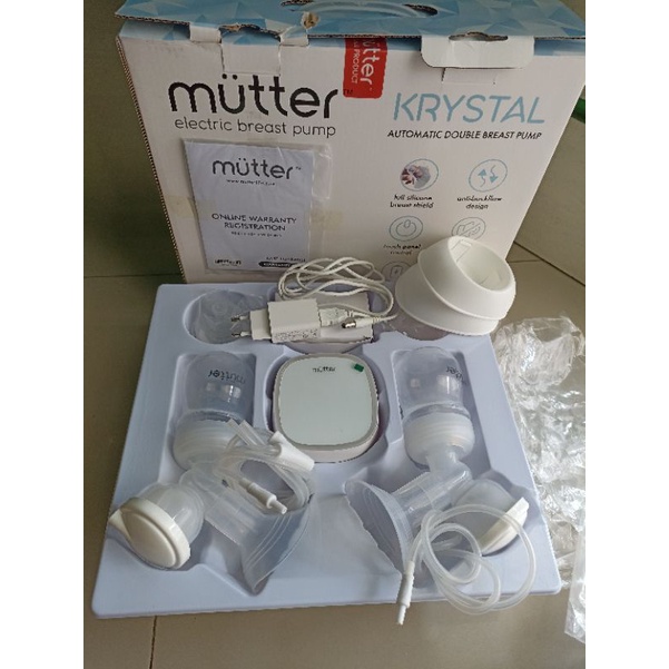 pompa asi mutter krystal