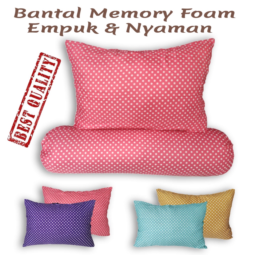 Bantal Guling Crissoft Pillow Murah Full Memory Foam Empuk Dan Nyaman