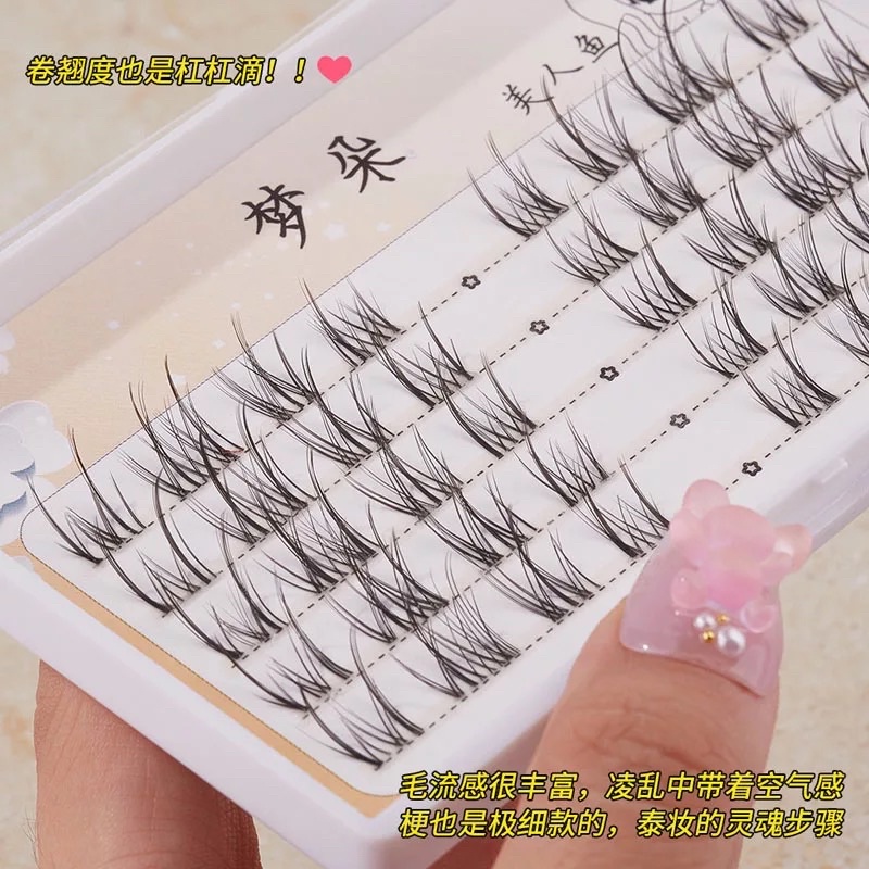 T21 - FAIRY LASHES - DOUYIN MAKEUP - Natural Japan Eyelash Fairy Extension Lashes Makeup Tools  THAILAND KOREAN MAKEUP LOOK - BULU MATA PALSU Professional Spike Lashes